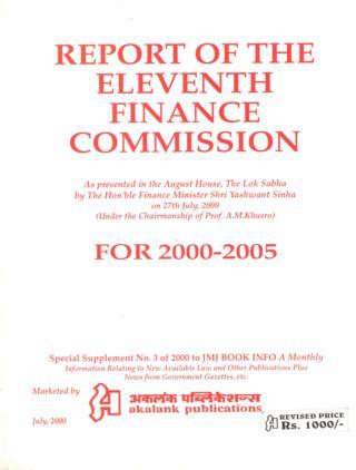 Report-of-The-Eleventh-Finance-Commission